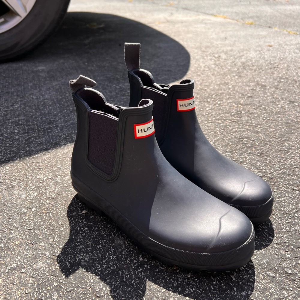Hunter rain boots ankle